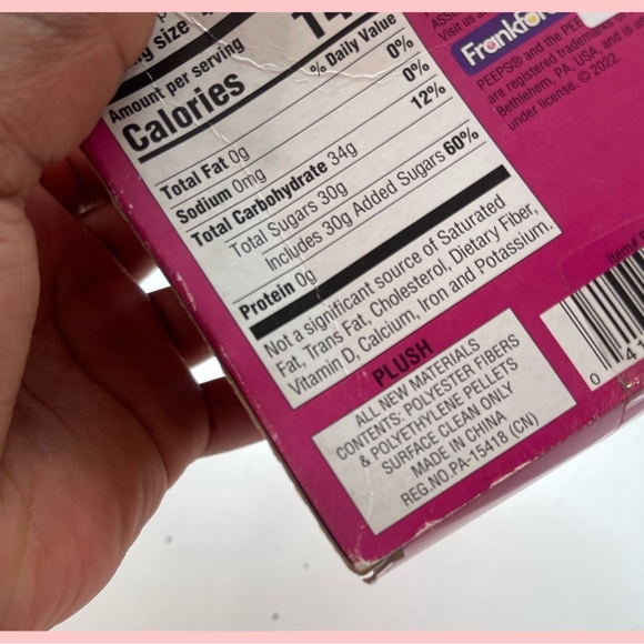 Princess peeps Easter bunny Plush doll - Picture 4 of 4